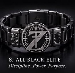 Pulseira ZGRINGO All Black Elite